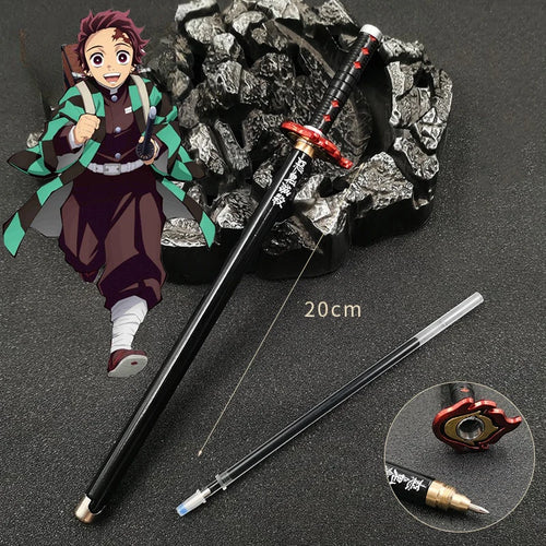 20cm Demon Slayer Signature Pen Mitsuri Shinobu Alloy Real Size