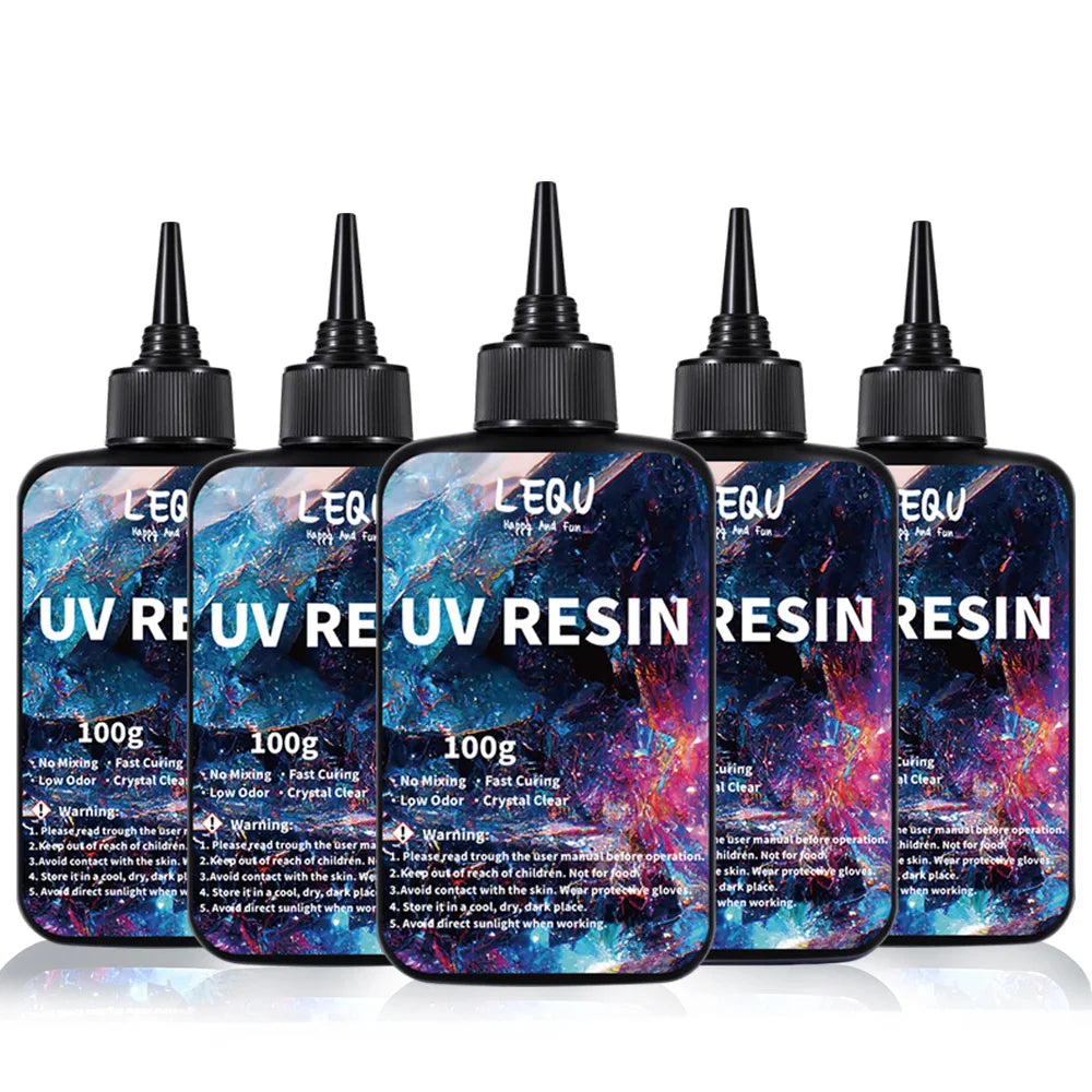 100g UV Resin Clear,Hard,Upgraded Crystal Clear Epoxy Resin Up