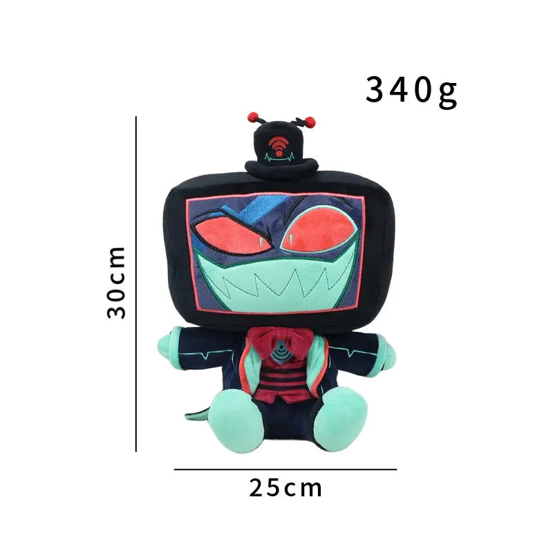 Cute Hazbin Hotel S3 Vees Villainous Vox Niffty Plush Toy Doll Pillow