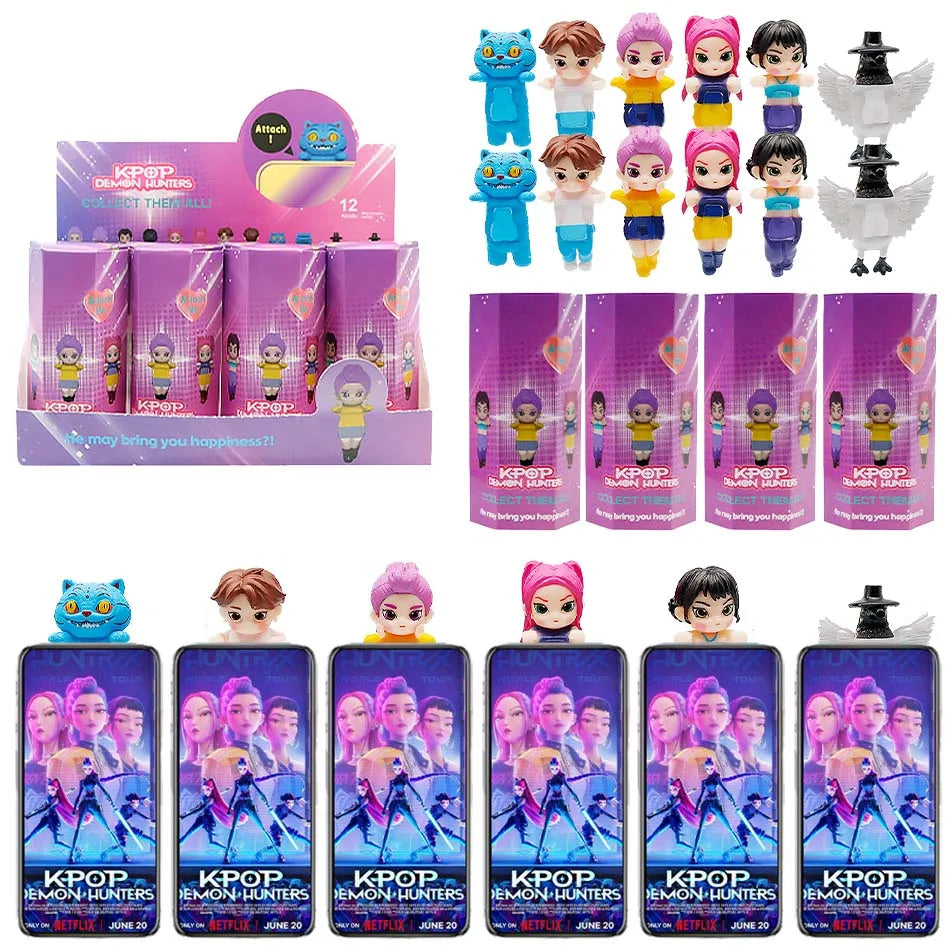 2025 Hot selling K pop Demon Hunters Blind Box Series Anime Figures