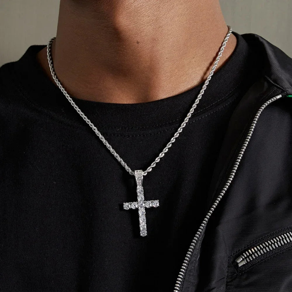 Huitan 60Cm Twisted Chain Long Necklace for Women/Men Fashion Luxury