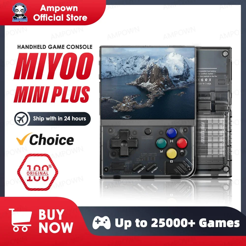 MIYOO Mini Plus Portable Retro Handheld Game Console V2 Mini+ IPS