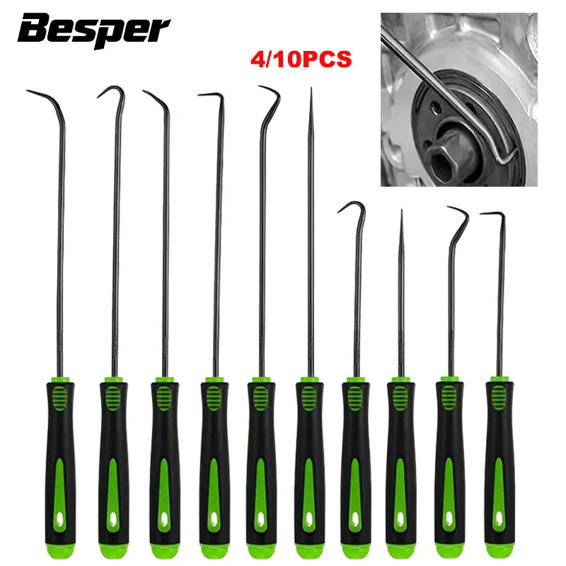 4/10PCS Car Oil Seal Screwdriver Set Hose Removal Hook Set O Seal