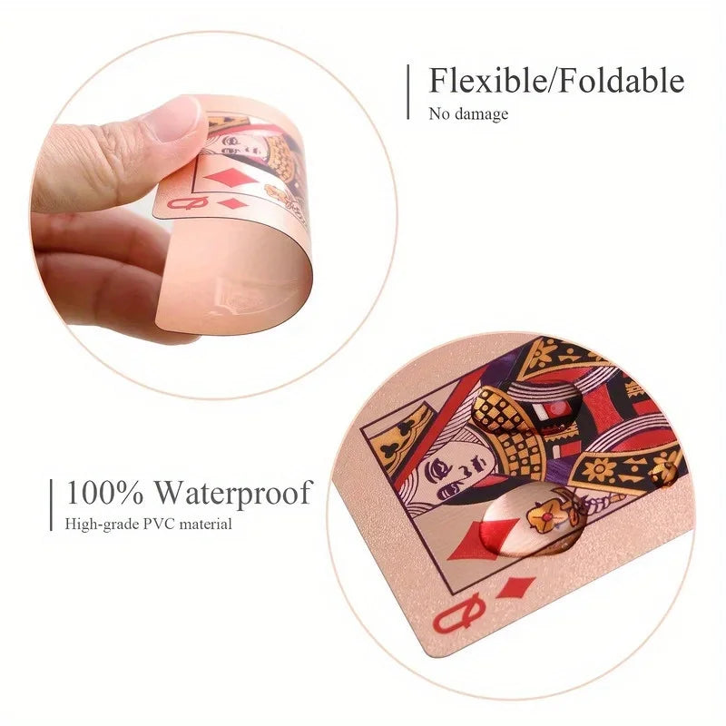 Multiple styles Color Playing Card Game Card Group Waterproof Poker