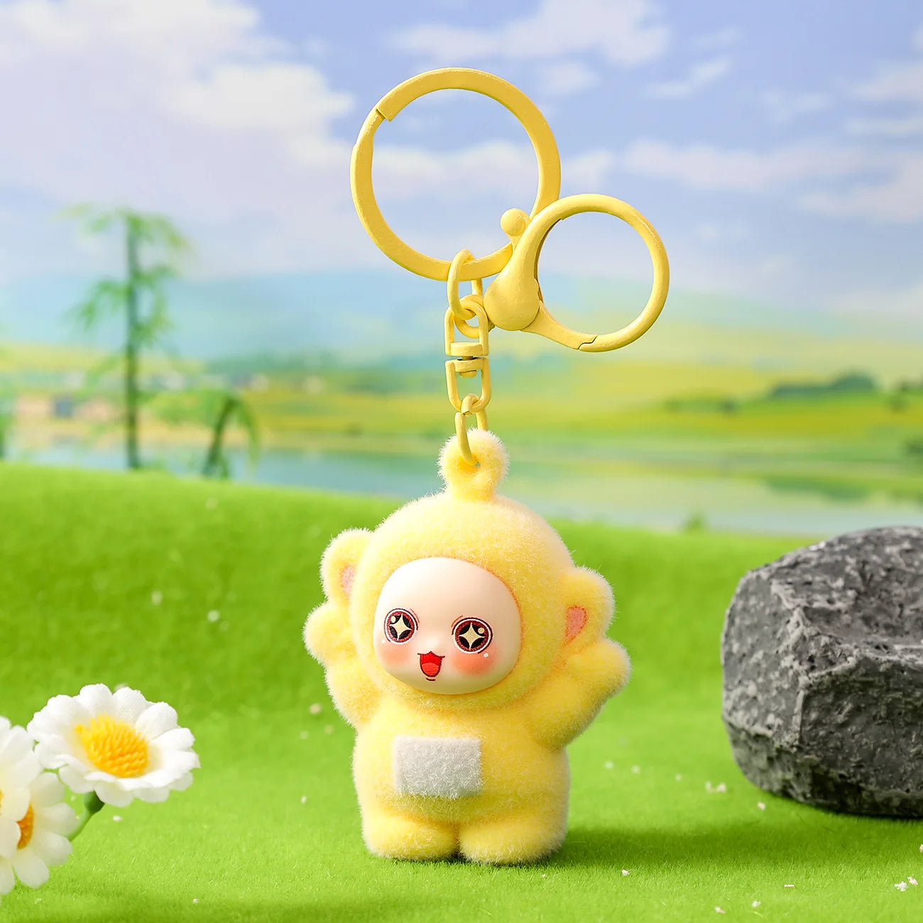 Four Color Baby Series Cartoon Keychains, Small Pendants, Trendy