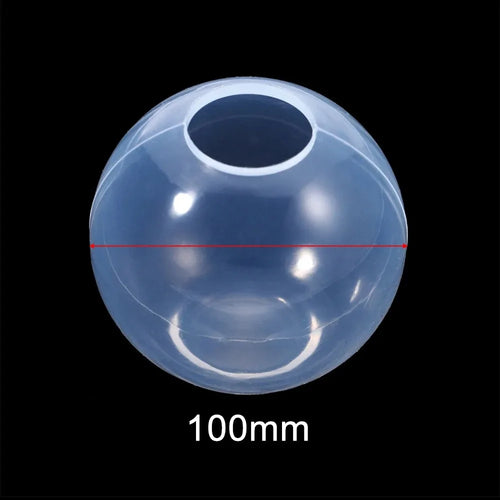 20-100mm Ball Shape Silicone Mold 3D Planet Ball Epoxy Resin Mould for