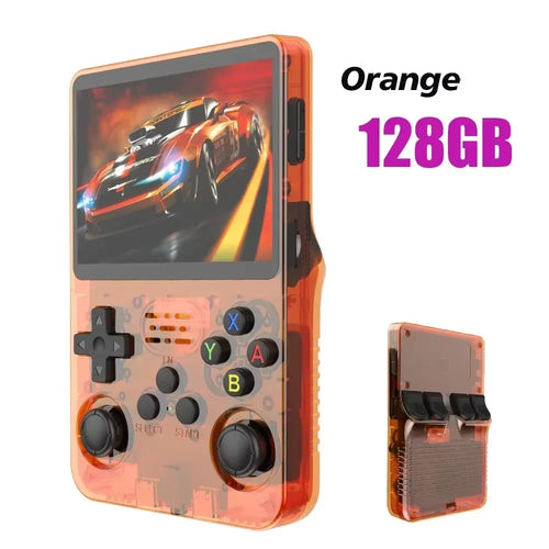 R36S Retro Handheld Video Game Console ARKOS System 3.5 Inch IPS