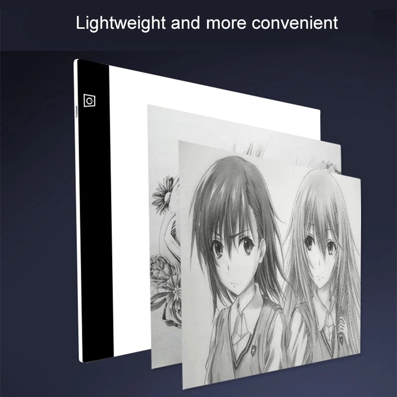 Led Drawing Copy Pad 3 Level Dimmable Board Table Animation Painting