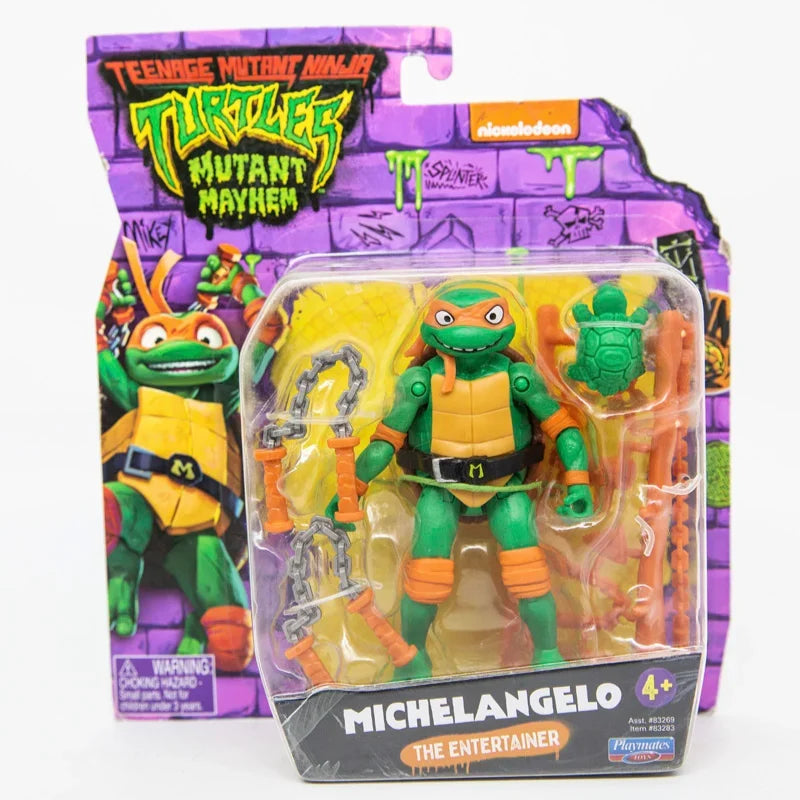 Teenage Mutant Ninja Turtles Action Figures Raphael Michelangelo Joint