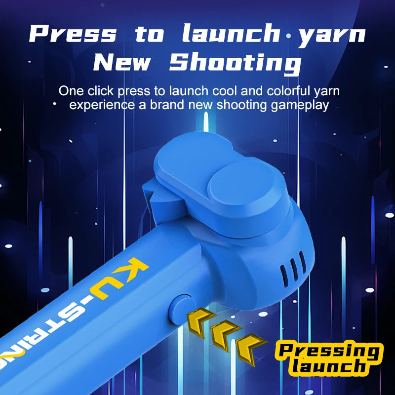 String Rope Glow in The Dark String Rope Launcher Luminous Portable