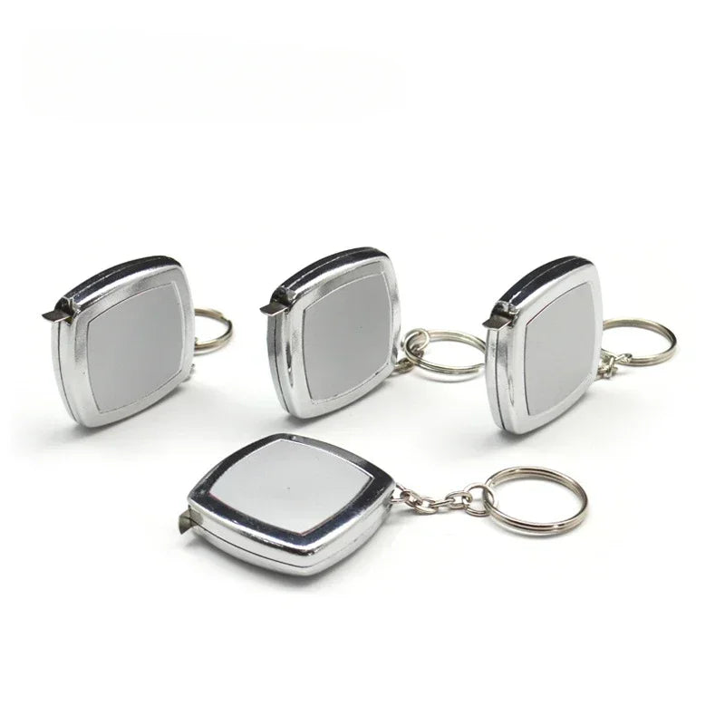 2M Mini Tape Key Chain Portable Cute Small Steel Tape Woodworking