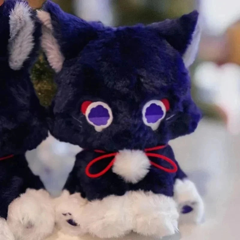 23cm Anime Genshin Impact Scaramouche Cat Cute Plush Doll Wanderer Pet