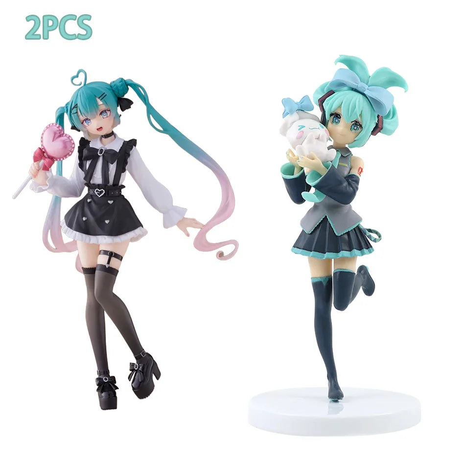 Hot Kawaii Girl Hatsune Miku Anime Figure Fashion Subclture Miku