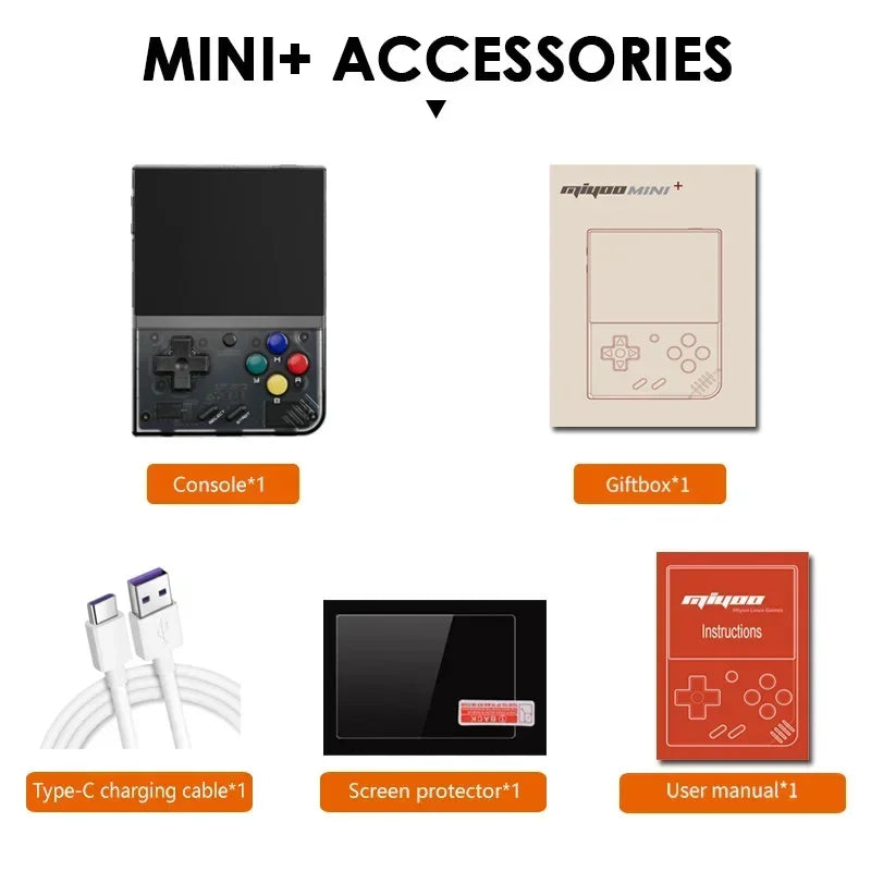 MIYOO Mini Plus Portable Retro Handheld Game Console V2 Mini+ IPS