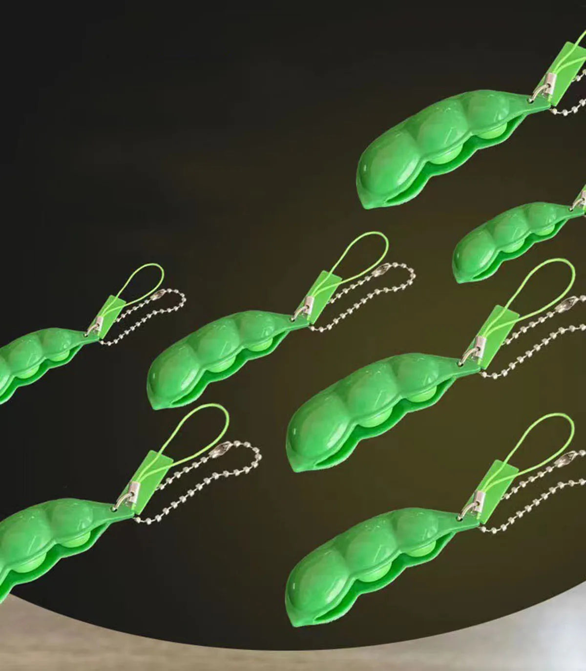 Fidget Toys Pack Decompression Edamame Squishy Squeeze Peas Beans