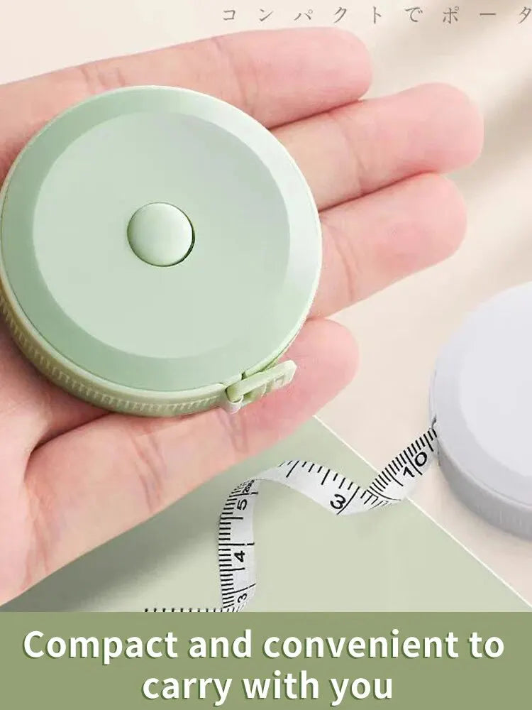 1pc Soft Tape Measure Body Sewing Flexible Ruler For Weight Loss