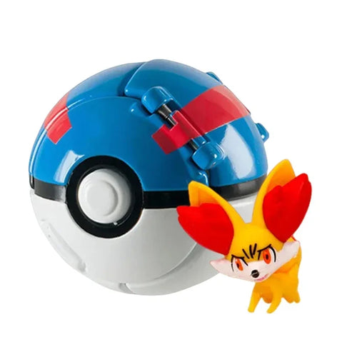 Pokeball Pokemon Figurine Elf Ball Anime Figure Cartoons Pikachu