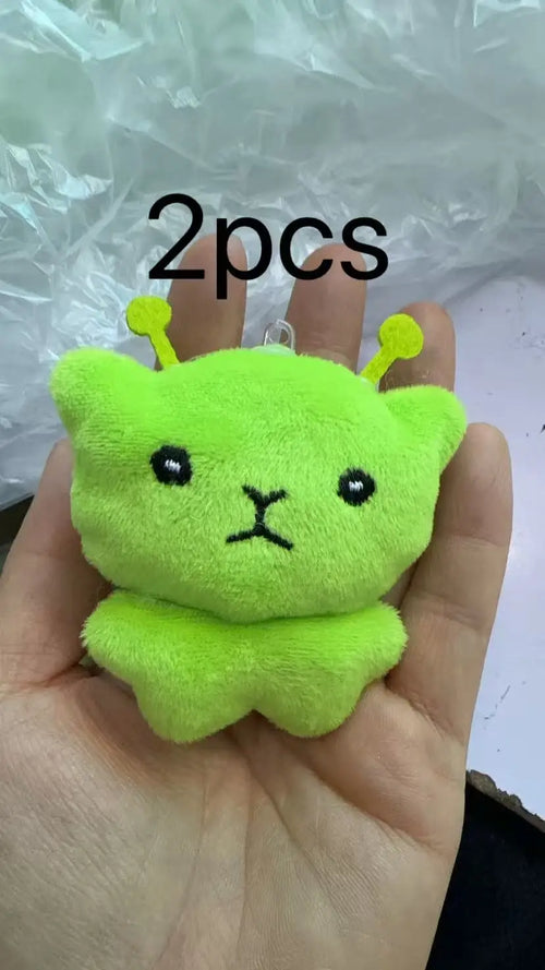New Mini Alien Cat Invasion Earth Handmade Doll Pendant Super Soft