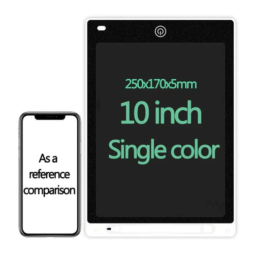 10/12/inch LCD Writing Tablet Drawing Board Kids Graffiti Sketchpad