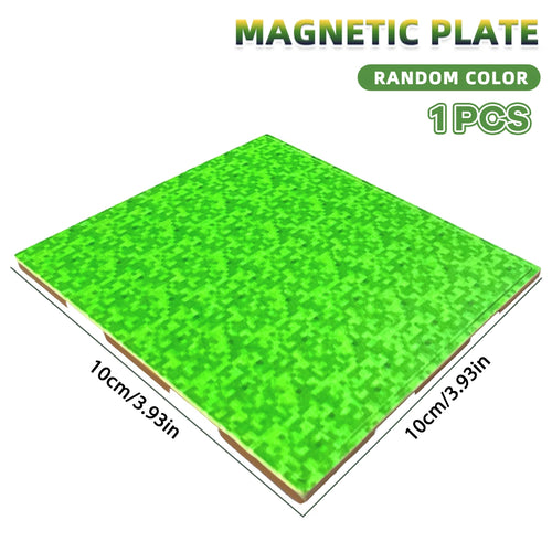 1/2/4/10 PCS Magnetic Base Plate Variety Baseplates Match DIY Magnetic