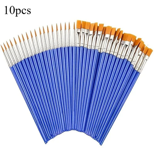 10/20/30pcs Painting Brushes For Painting Handcraft Arts And Craft For