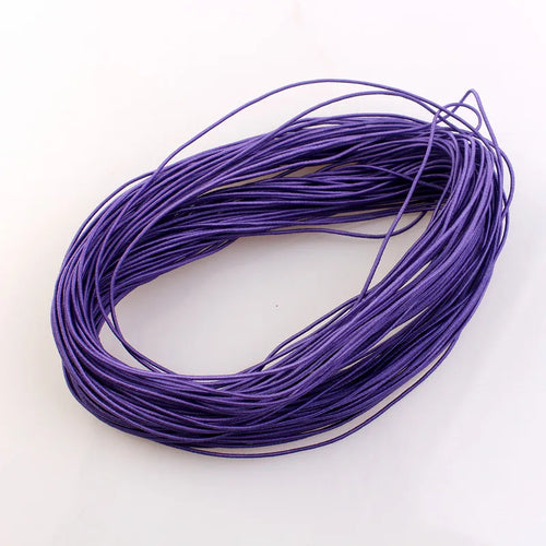 1mm 24M Braided Elastic Cord Beading Threads Stretch String Fabric