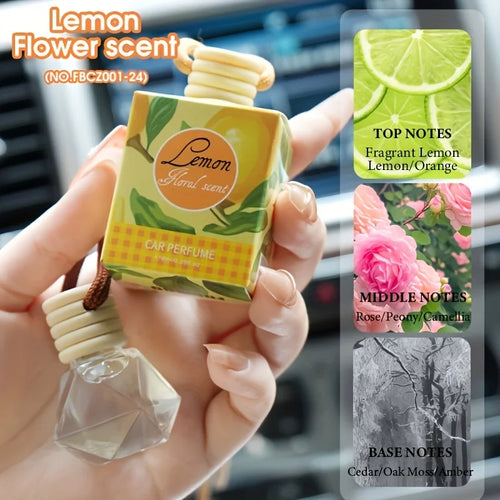 Car Air Freshener Mini Aromatherapy Essential Oil Odor Eliminator Kit