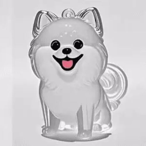 Pet Hair Memorial Resin Storage Capsule Creative Cat/Dog Hair Pendant