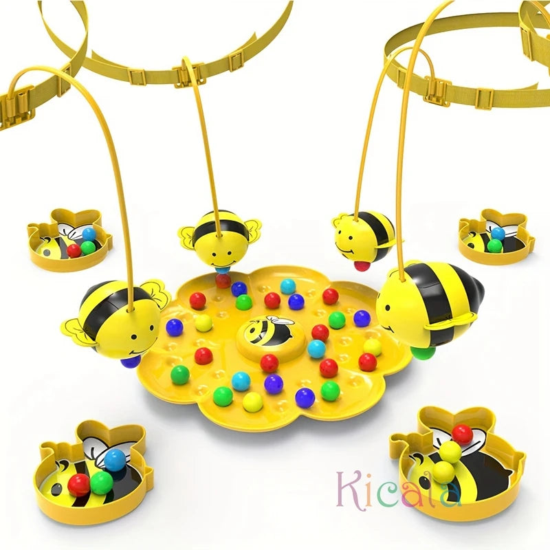Little Bumblebee Multifunctional Board Game Puzzle Fishing Toys