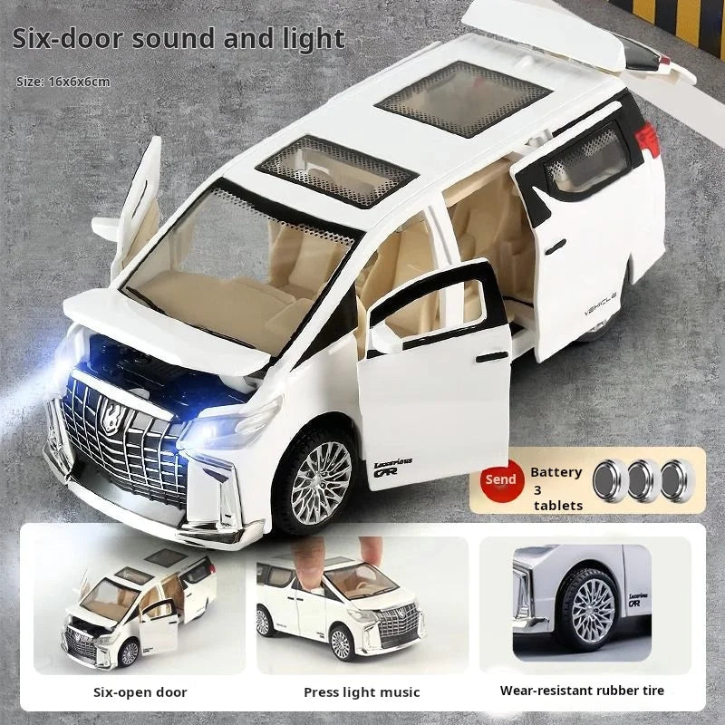 Children's Inertia Pull back Car Toy with Lighting Sound Simulation