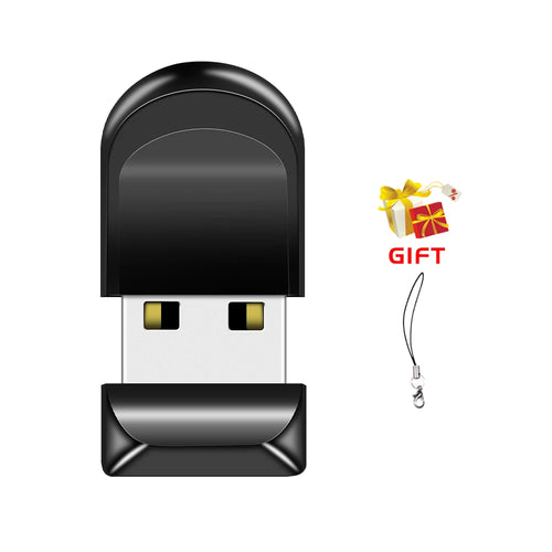 Black Mini Pen Drive 128GB High Speed Memory Stick Pen drive 64GB USB