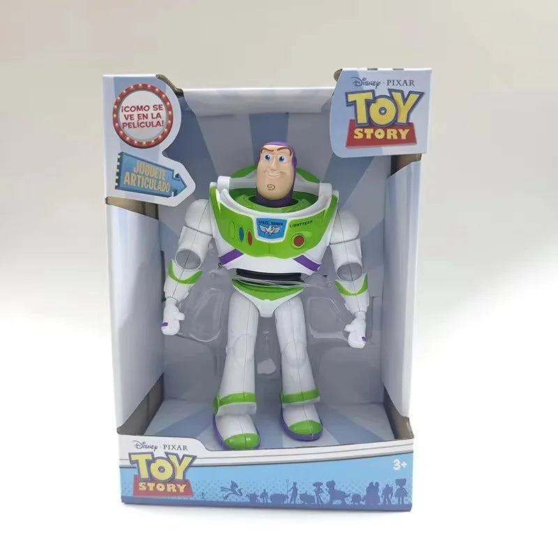 Woody Buzz Lightyear Cute Action Figures Pixar Toy Story Anime Cartoon