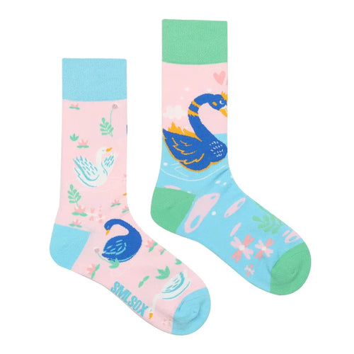 1 Pair Man Women Sock Original AB Tide Socks Colorful Cat Dog Koala
