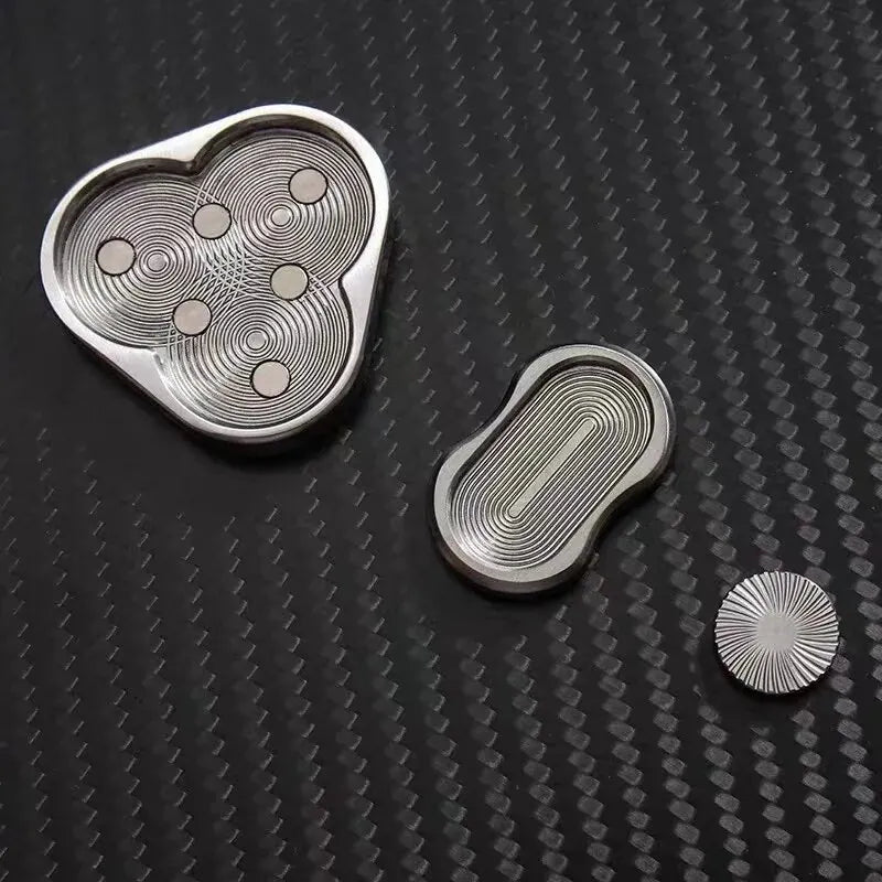 Magnetic Fidget Slider Adult EDC Metal Fidget Toy ADHD Hand Spinner