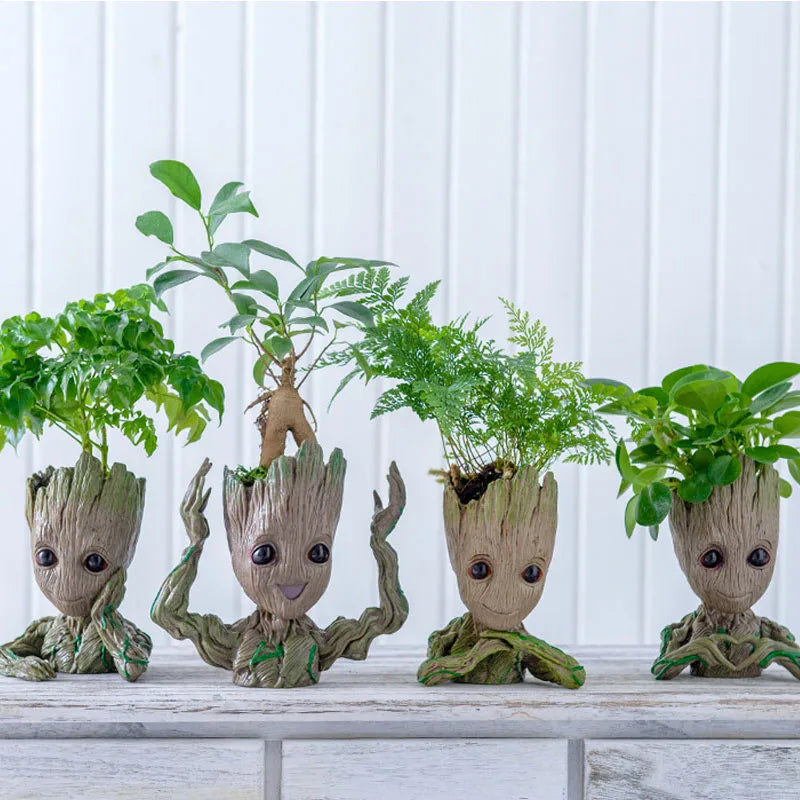 Fashion Handicrafts Anime Action Groot Character Multifunction Plants