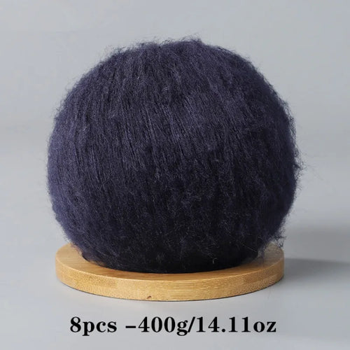 8pcs 400g Mohair Yarn For Crocheting And Knitting DIY Pet Toys  DIY