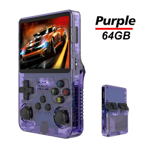 R36S Retro Handheld Video Game Console ARKOS System 3.5 Inch IPS
