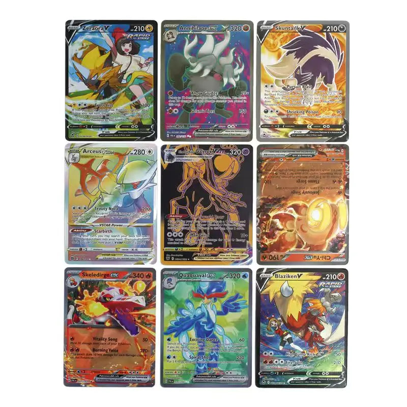 Pokémon Cards  PKM Whole Set Foil 36 Packs1ST Edition PTCG Proxy Card