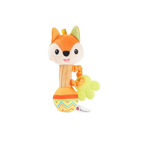 Baby Rattles Soft Stuffed Animal Rattle Hand Grip Baby Toys Shaker