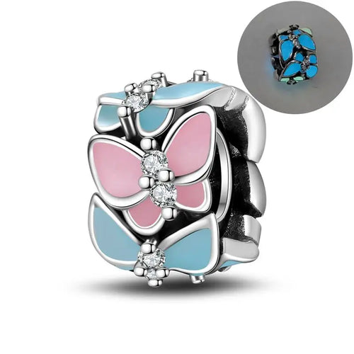 2024 New 925 Sterling Silver Luminous Charm Beads for 3mm Original