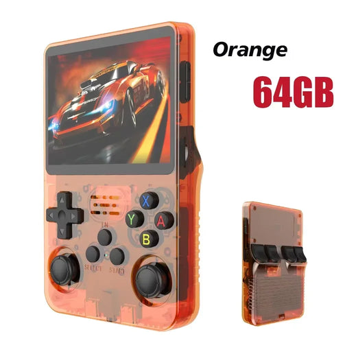 R36S Retro Handheld Video Game Console ARKOS System 3.5 Inch IPS