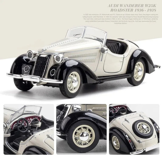 1:32 Vehicle Model Super Classic Pull Back Toy Car Educational