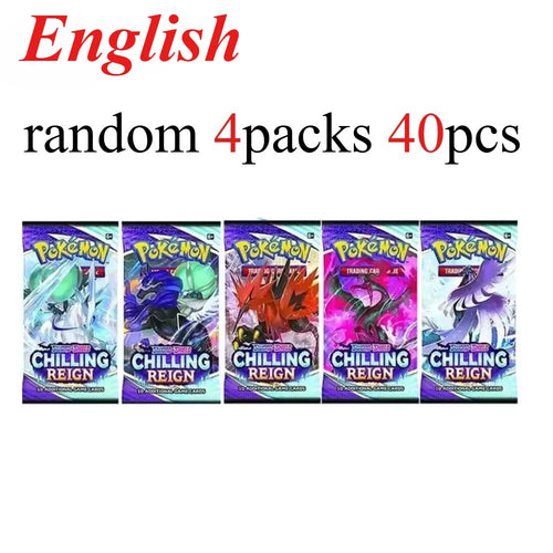 40 Pcs Pokemon Card Prismatic 151 Evolutions English Booster Battle