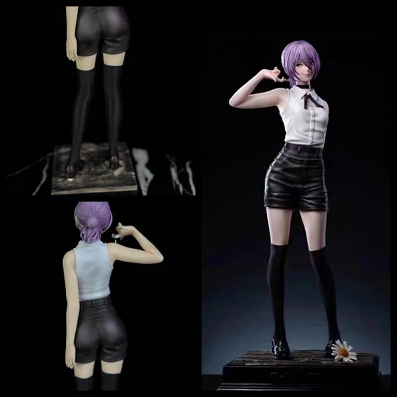 32cm Chainsaw Man Reze Standing Position Anime Figure Model Statue