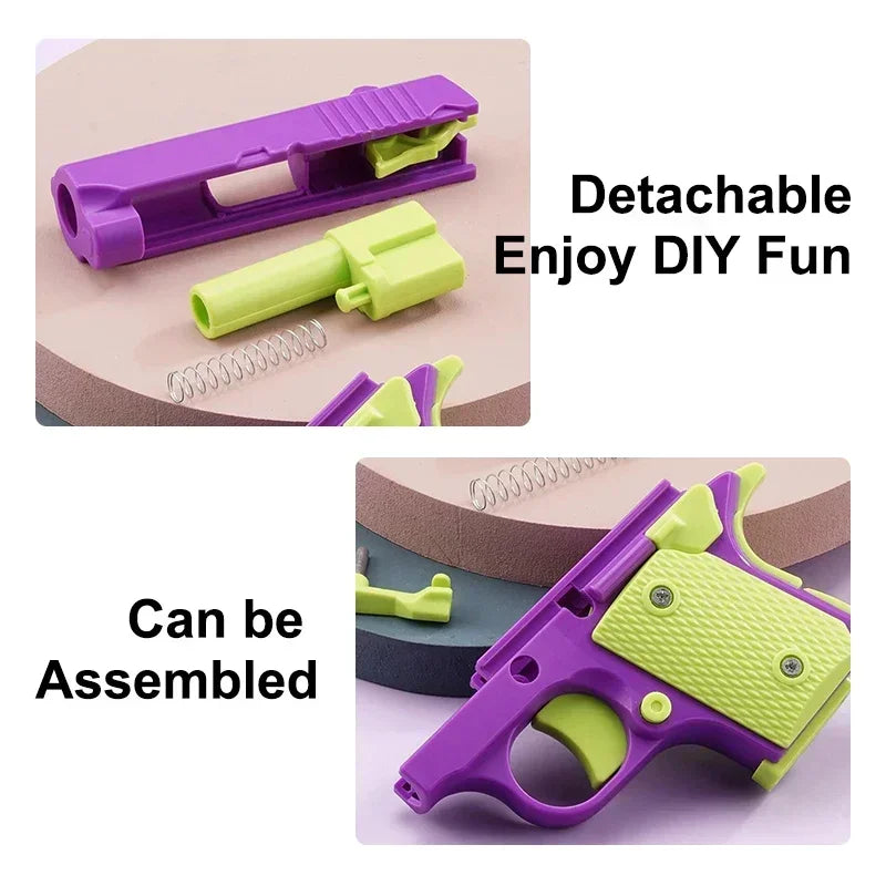 Mini Gravity Printing 1911 Children'S Toy Guns Model Fidget Toy for