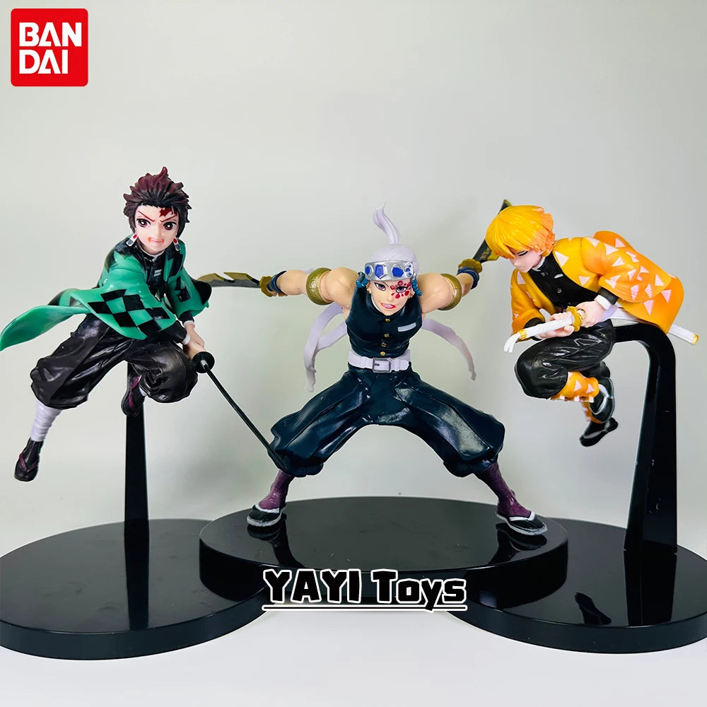 Hot Anime Demon Slayer Figure Tanjirou Agatsuma Zenitsu Kyoujurou