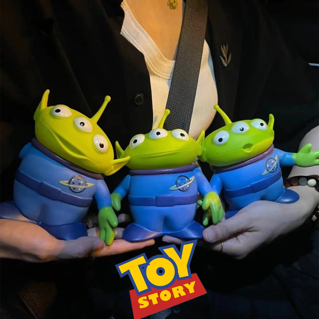15CM Disney Toy Story Woody Buzzlightyear Green Aliens Doll Figure