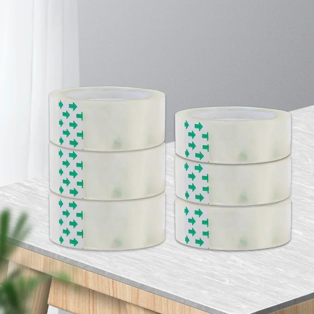 10/5/1 Rolls Premium Transparent Tape 0.8cm 1.2cm 1.8cm Multifuntion
