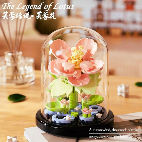 Diy Micro Flower Building Blocks Mini Bricks Particles Eternal Life