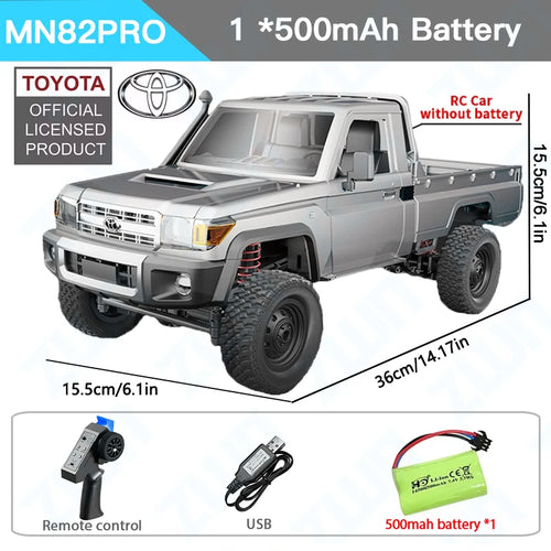 ZWN 1:12 Full Scale RC CAR MN82 Upgraded MN82 PRO Controllable